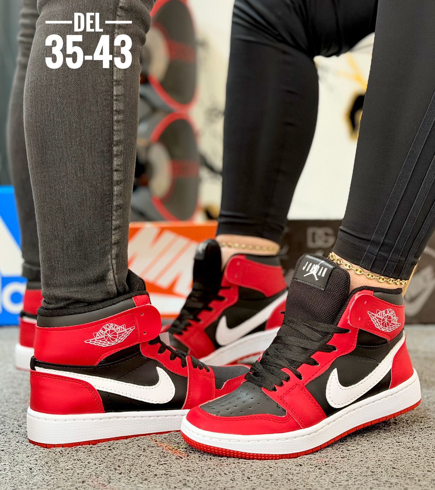 Nike Retro 1 Sb Rojo Negro
